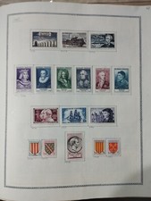 France Serie 1955 + Série Renoir 1027 1028 1029 1030 1031 1032 Neuf* Cote +160€