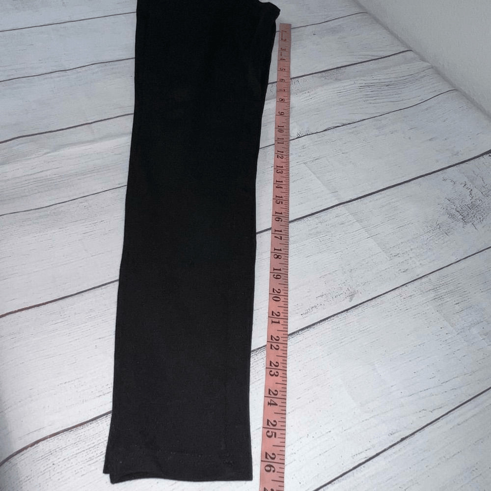 Zara Basic Black zip Pants - image 9