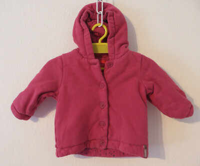 ESPRIT ° hübsche Baby Sweatjacke Gr. 68 pink Mädchen Kleidung Jacke Hoodie Baby