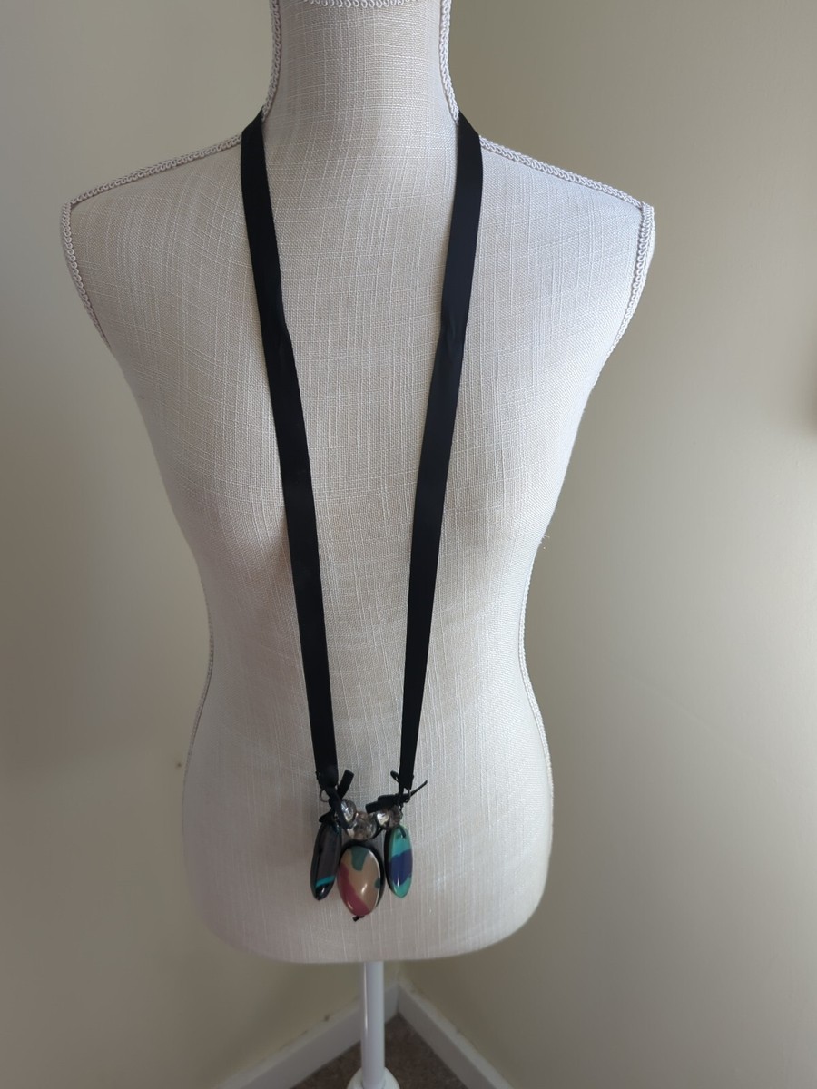 アクセサリーその他 MARNI Woman Jewel Multicolor ORMV0545A0P6527 00C57 MARNI H&M Oval Pendant Necklace | eBay