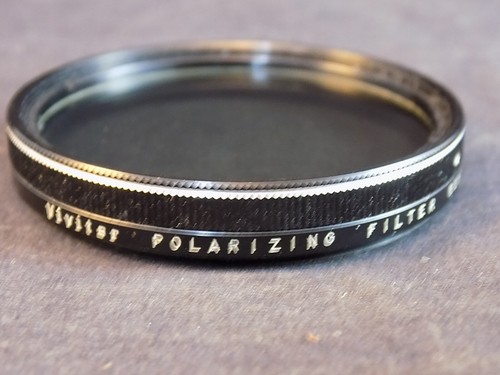 VIVITAR POLARIZING CAMERA FILTER LENS 55mm 2x-4x LINEAR POLARIZER - Picture 2 of 3