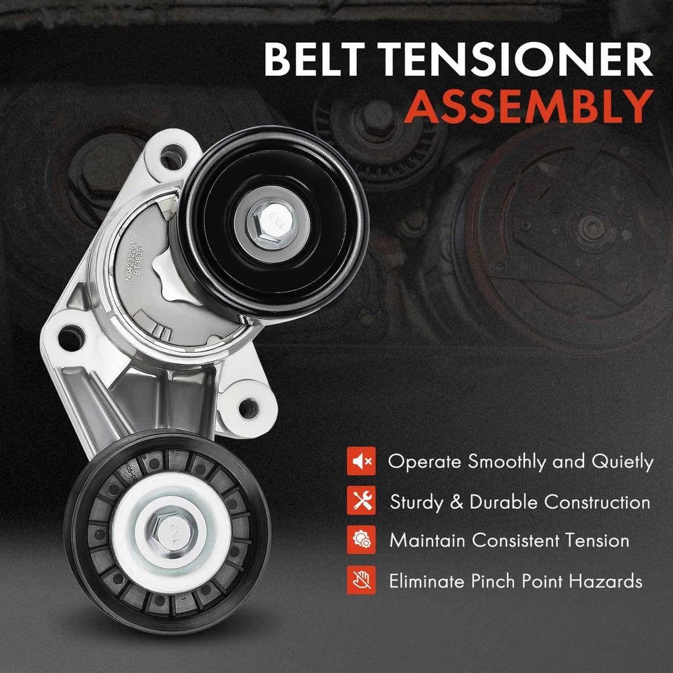 Натяжитель ремня со шкивом для Buick Riviera 1996-1999 Pontiac Bonneville Olds LSS - Изображение 2 из 4