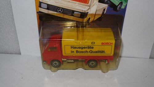 EARLY SIKU 1:55 MAN - VW LKW LORRY TRUCK WITH BOSCH AWNING MADE IN GERMANY #1625 - Bild 2 von 3