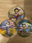 Betty Boop-americas The Danbury Mint 1994 Collector Plates Great Deal !