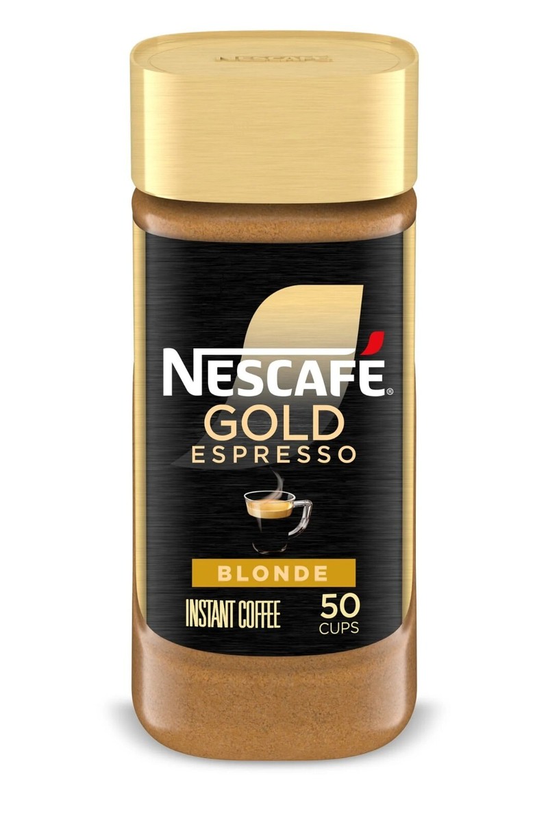 Nescafé Gold Espresso Blonde, Instant Coffee, 3.5 oz | eBay