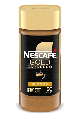 Nescafé Gold Espresso Blonde, Instant Coffee, 3.5 oz | eBay