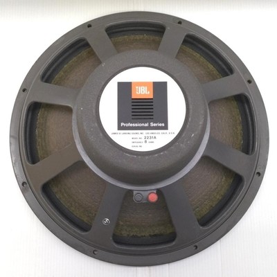 JBL 2231A 380mm Cone Woofer Unit USED JP Speaker unit (pair) | eBay