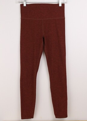 #ad VUORI Clean Elevation Leggings Brick Heather Red Women#x27;s Size XS Stretch $31.44