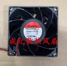 SUNON PMD2408PMB1-A 8038 DC24V 9.6W 2-Wire High Airflow Cooling Fan