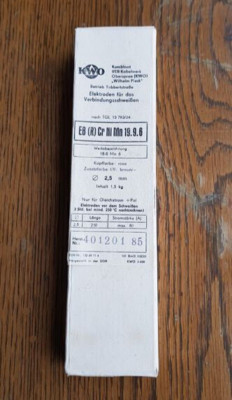 Elektroden INOX 2,5 mm  1,5 kg, KWO Edelstahl