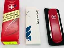 Wenger Esquire Viceroy Interlock is a locking blade version With Felt Sleeve Ins