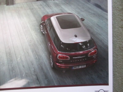 Mini Clubman Katalog +Yours broschüre März 2019 F54