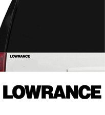 Fishing Lure Vinyl Decal Sticker Decal Lowrance Marine Gear Boat Truck Black 9"