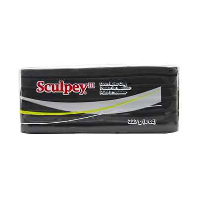 Sculpey III Polymer Clay Oven-Bake 8 oz. Figurines Jewelry Making Vibrant Colors