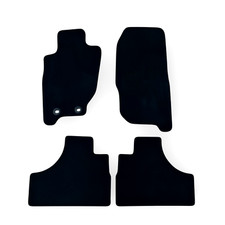 Car Floor Mats Velour For Jeep Liberty Waterproof Black Carpet Rugs Auto Liners