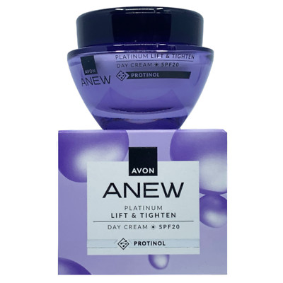 AVON Anew Platinum Lift & Tighten Day Cream SPF 20 with Protinol 1.70 fl.oz
