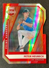 2021 Panini Elite Extra Edition Prime Numbers C Die-Cut 93/169 Peter Heubeck #7