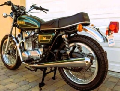 1978 Yamaha XS650 Fuel Tank & Side Covers Pin Striping Decals Set