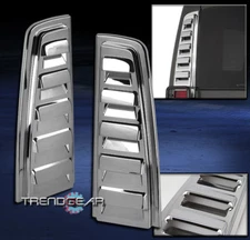 2003-2009 HUMMER H2 SUV REAR UPPER TAIL LIGHT LAMP VENT COVER BEZEL GUARD CHROME
