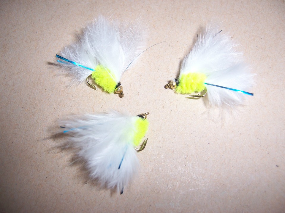 Goldhead Ninphs, 6 X Goldhead Ninfa A Costine Nere E Argento - Foto 3