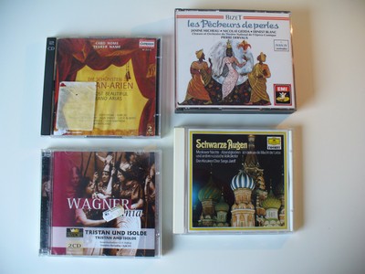 Albumkonv. ''Große Arien und Chöre'', 4 Alben, CD (Kon. Nr.796)