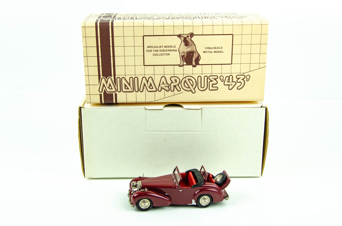 Mini Marque 1/43 1947 Triumph Roadster Open MM43 UK No. 4a Diecast