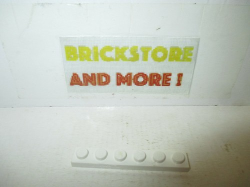 Lego - Plate Plaque 1x6 3666 - Choose Color & Quantity x2 - x40 - Imagen 10 de 32