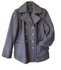 Giacca Gray Military Jacket New Wool Blend St...
