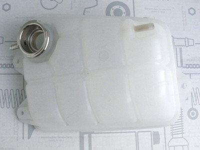 Genuine Mercedes Coolant Expansion Tank W116 W123 W126 W201 NEW NOS genuine-mercedes-coolant-expansion-tank-w116-w123-w126-w201-new-nos
