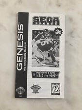 NFL '95   Sega Genesis   Manual