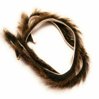 PINE SQUIRREL FUR ZONKER STRIPS PACK OF 5 FOR FLY TYING - WINGS, TAILS, DUBBING