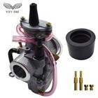 <!--F#f_0-->Mortorcycle Carburetor 21mm PWK Racing For 2 Stroke 50cc To 100cc With Power Jet<!--F/-->