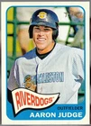 2014 Topps Heritage Minors Baseball #175 Aaron Judge Pre-Rookie Card