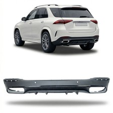 Heckstoßstangendiffusor Schwarz passend für Mercedes GLE SUV W167 2018-heute Heckstoßstangendiffusor Schwarz passend für Mercedes GLE SUV W167 2018-heute