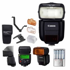 Canon Speedlite 430EX II Flash for Canon Digital SLR Cameras 0585C003 Bundle