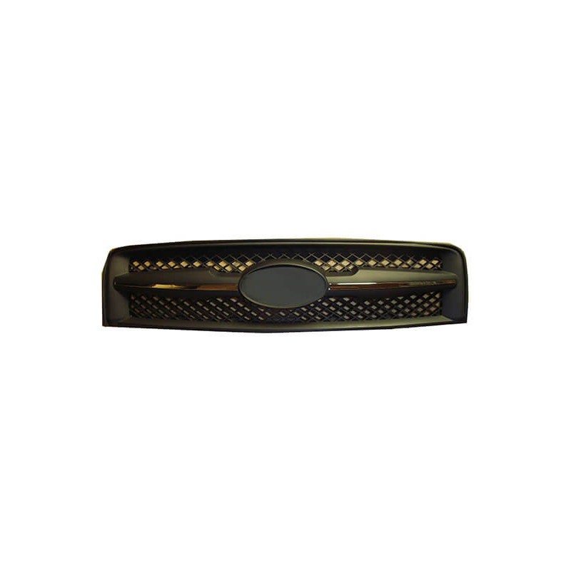 Grille de calandre avant pour Hyundai Tucson 1 de 2004 à 2010 en ABS noir