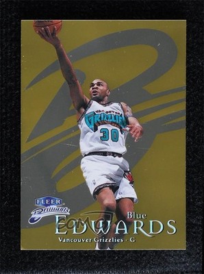 1998-99 Fleer Brilliants Gold 97/99 Blue Edwards #25G 1oa6