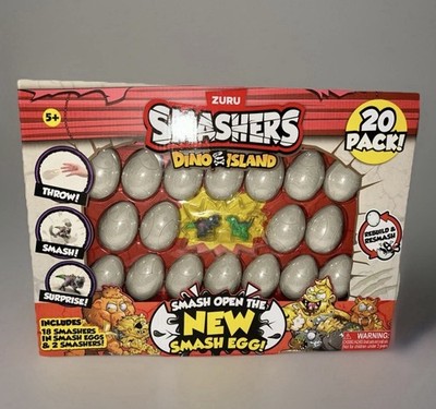 Zuru Smashers Dino Island Eggs, 20pk.