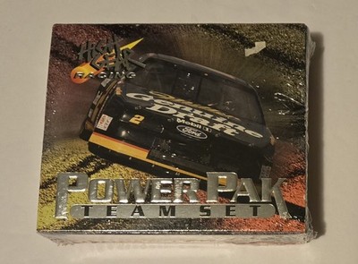 Vintage NASCAR High Gear Racing Power Pak Team Set Penske 40 Card Set
