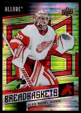 2021-22 Upper Deck Allure Breadbaskets Green Rainbow Alex Nedeljkovic 30/99