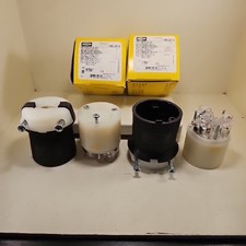 LOT OF 2 HUBBELL HBL2613 INSULGRIPS TWIST-LOCK FEMALE CORD CONNECTOR 30AMP 125V