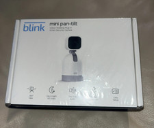Blink Mini Pan-Tilt Camera Rotating Indoor Plug-in Smart Security Camera White