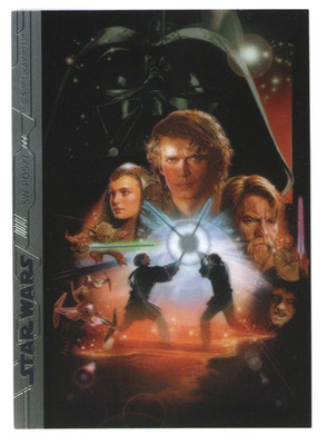 OBI-WAN ANAKIN SKYWALKLER 2025 Star Wars CardFun Poster Card #SW-POS27 *QTY