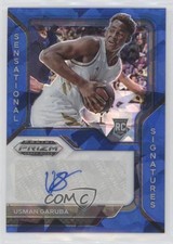 2021 Prizm Draft Picks Sensational Signatures Blue Ice /25 Usman Garuba Auto 1b8