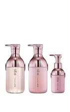 ReFa Milk Protein Shampoo & Treatment & Out-of-Bath Treatment Set Pink 