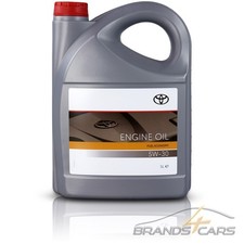 ORIGINAL 5 L TOYOTA MOTORÖL FUEL ECONOMY 5W30 ACEA A1/B1 A5/B5 API SL CF 5231729