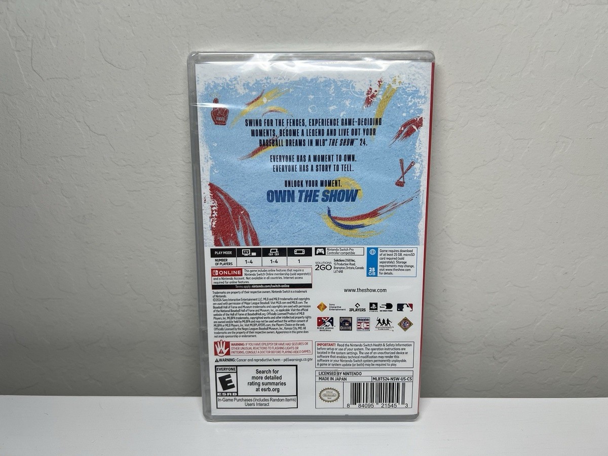 MLB The Show 24 - Nintendo Switch for sale online | eBay