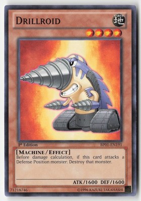 Yugioh - Drillroid BP01-EN191 1st Edition - Battle Pack: Epic Dawn | eBay Yugioh - Drillroid BP01-EN191 1st Edition - Battle Pack: Epic Dawn | eBay