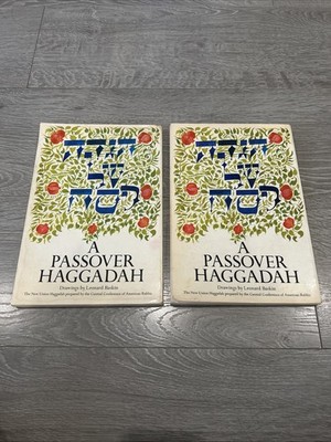 2 A Passover Haggadah CCAR Herbert Bronstein Leonard Baskin 2nd Second Edition