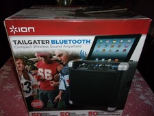 ION TAILGATER BLUETOOTH WIRELESS SPEAKER POWER CABLE 115V USB PORT BOX